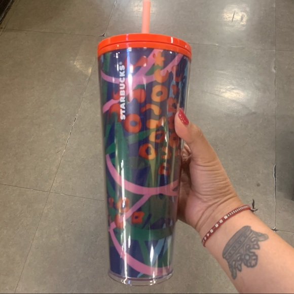 Starbucks Jungle/Tropical/Leopard Tumbler NWT - Picture 1 of 1